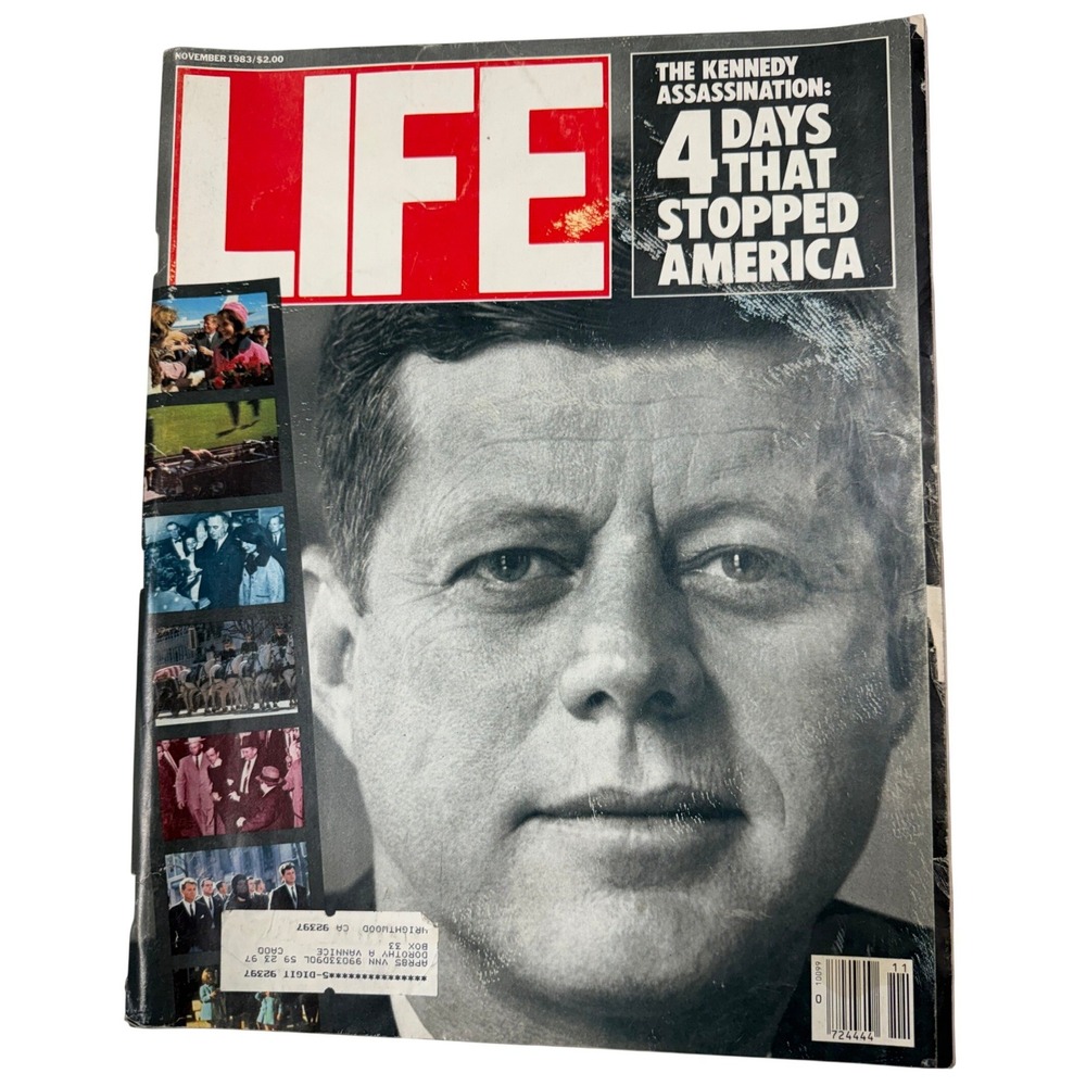 Vintage Life Magazine November 1983 JFK Kennedy Assassination 20th Anniversary